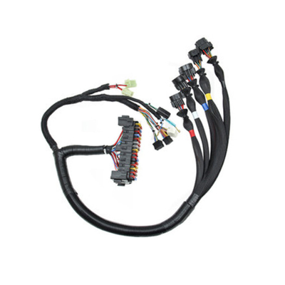 Arnés de cableado industrial del dispositivo electrónico integrado del estante del cargador 158-4220