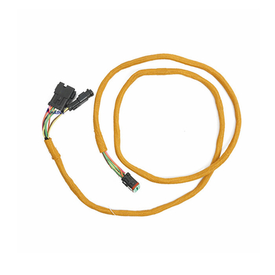 Arnés de cable industrial de la haz de cables de motor de Caterpillar 2566803 amarillos